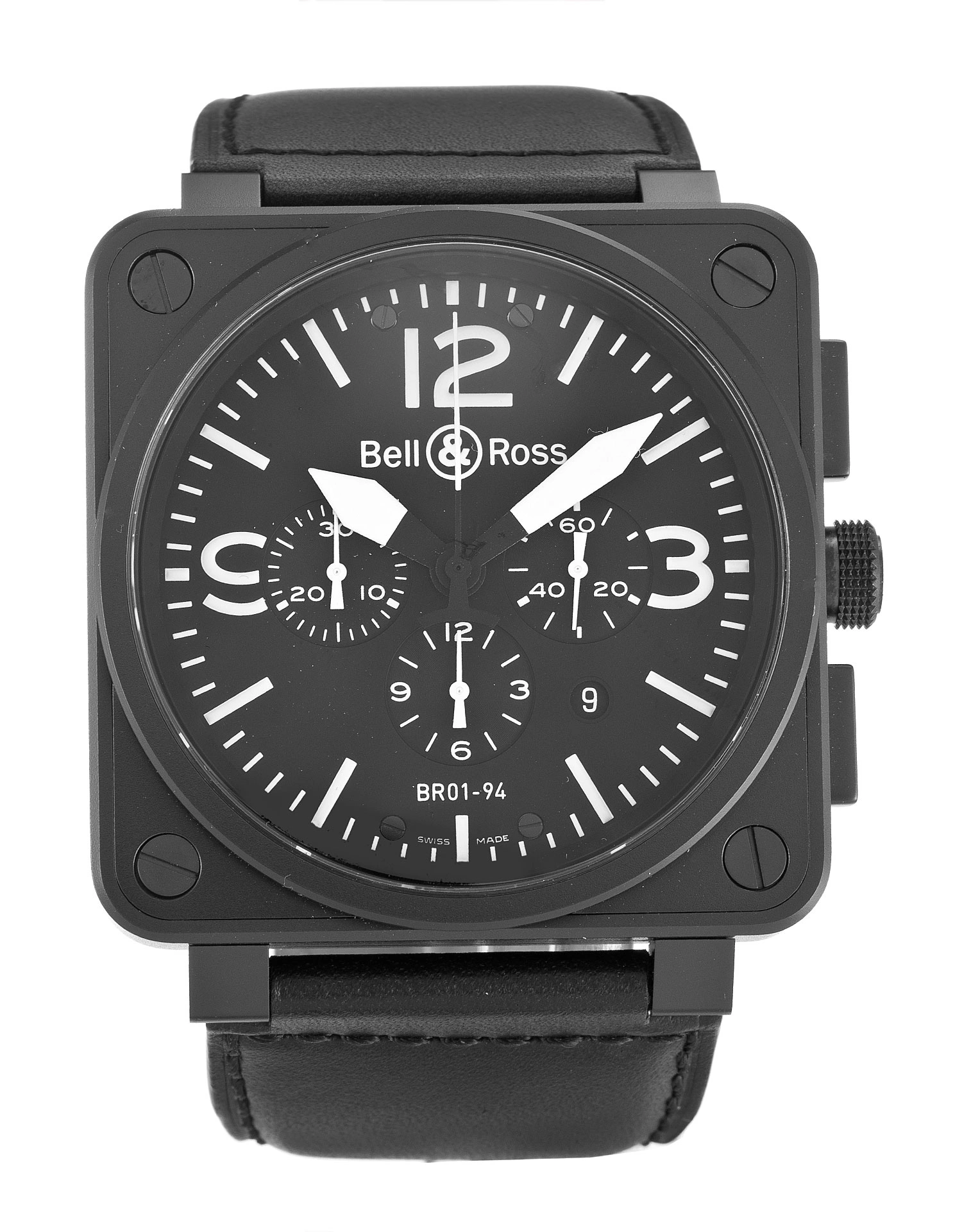 Bell and Ross BR01-94 Chronograph Carbon Sustainable 824