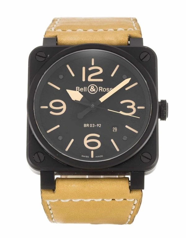 Popular Bell and Ross BR03-92 BR03-92-S 826