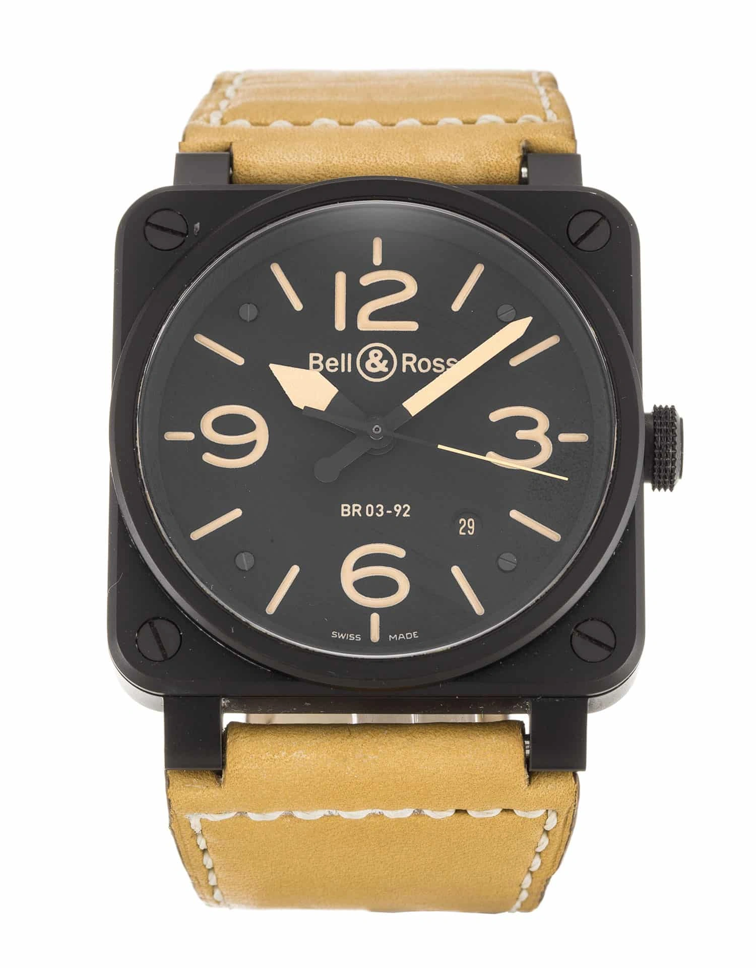 Popular Bell and Ross BR03-92 BR03-92-S 826
