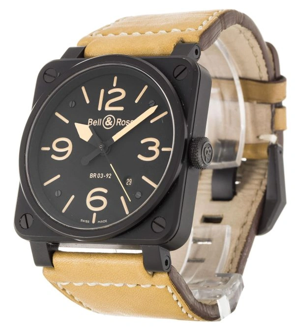 Popular Bell and Ross BR03-92 BR03-92-S 826