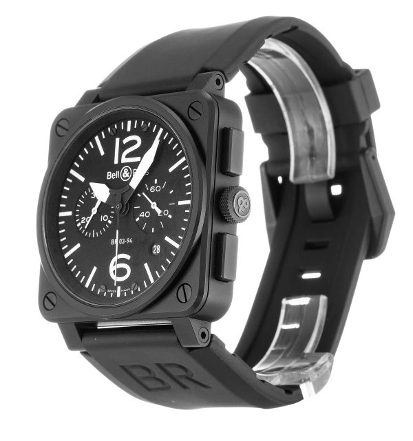 Timeless Bell and Ross BR03-94 Chronograph Carbon 827