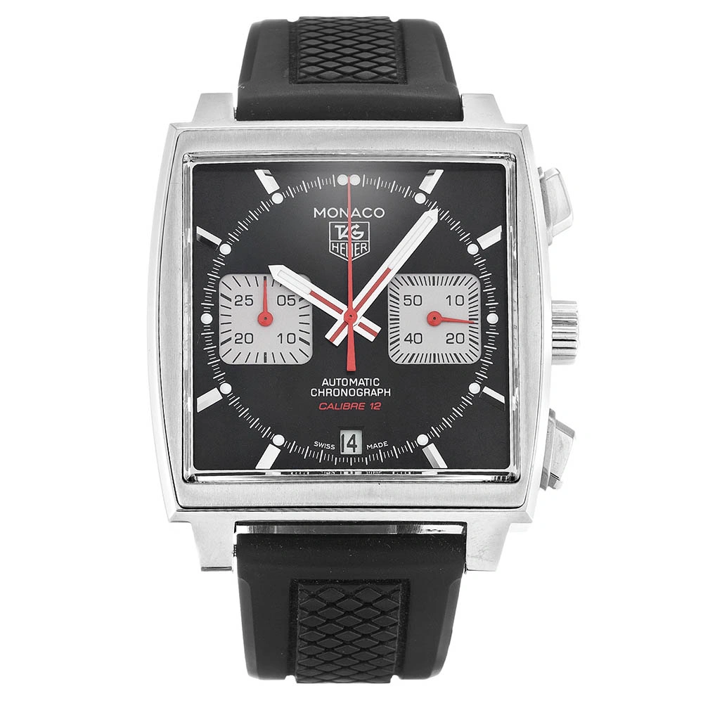 Soft Black Tag Heuer Monaco CAW2114.FT 1418