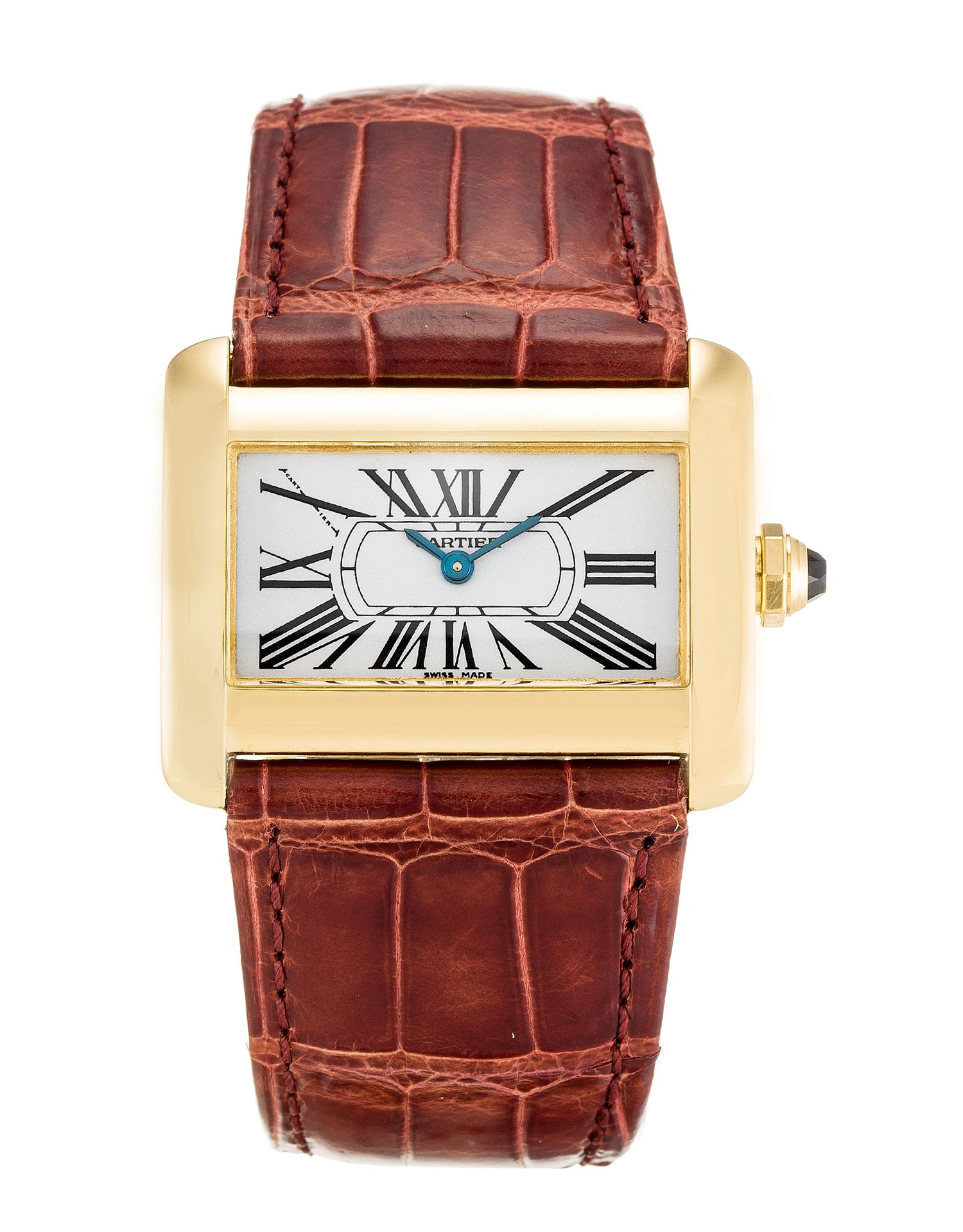 Lightweight Cartier Tank Divan W 887