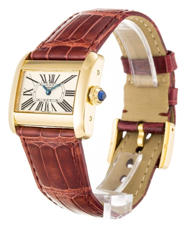 Lightweight Cartier Tank Divan W 887