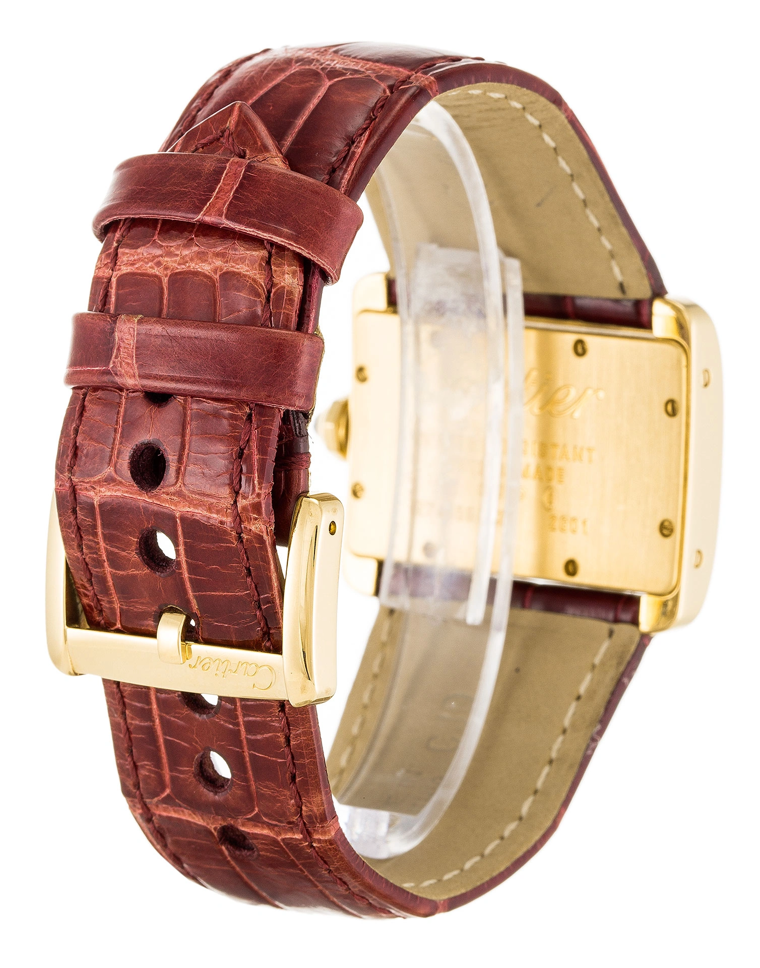 Lightweight Cartier Tank Divan W 887