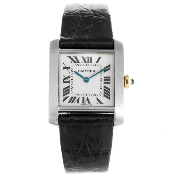 Minimalist Cartier Tank Francaise Ladies W51006Q 886