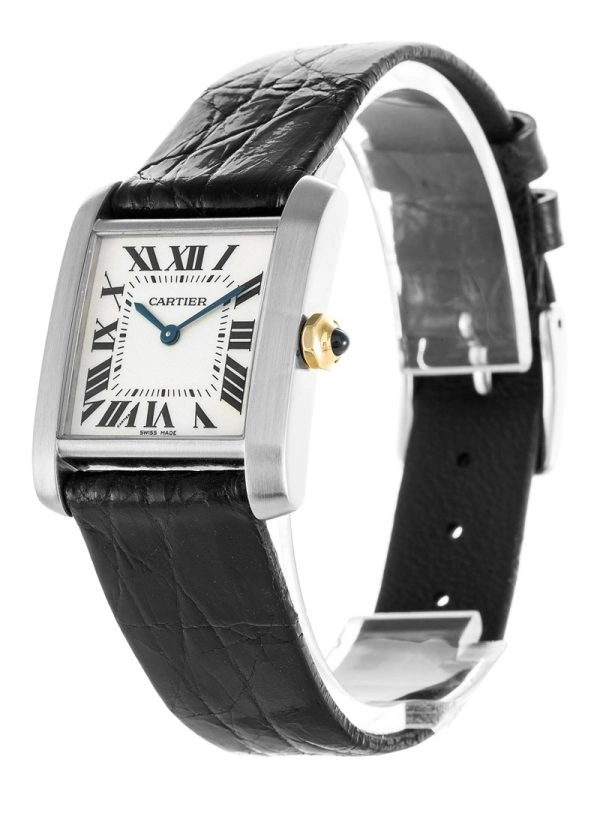 Minimalist Cartier Tank Francaise Ladies W51006Q 886