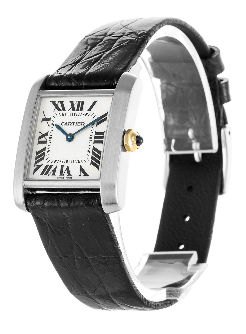 Minimalist Cartier Tank Francaise Ladies W51006Q 886