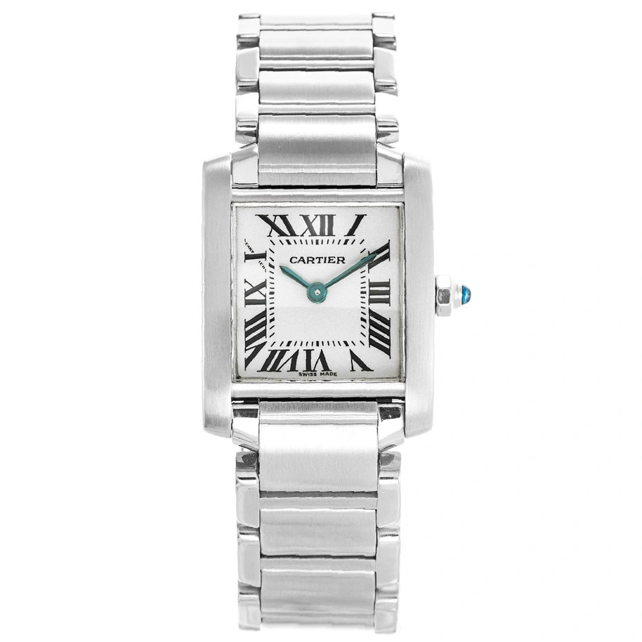 Cartier Tank Francaise Steel W51008Q Sophisticated 892