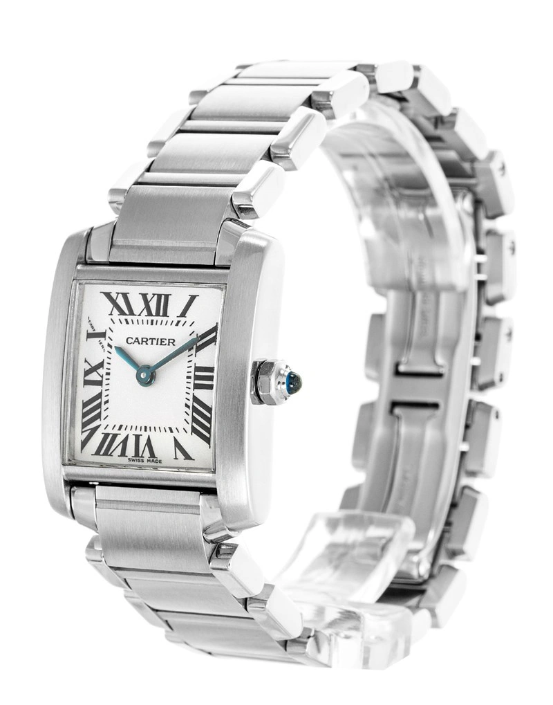 Cartier Tank Francaise Steel W51008Q Sophisticated 892