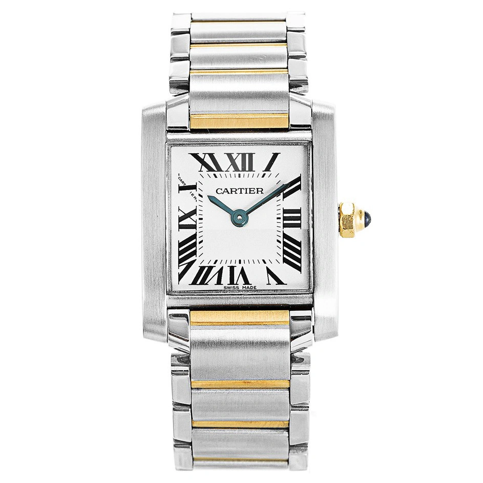 Cartier Tank Francaise Two Tone W51007Q HighQuality 894