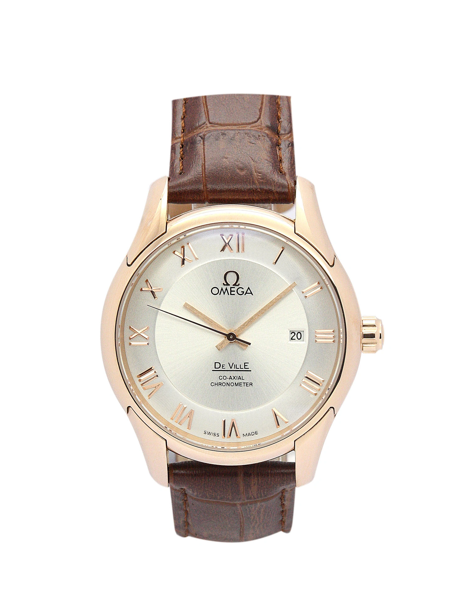 Omega De Ville Hour Vision rose gold case Bright 612