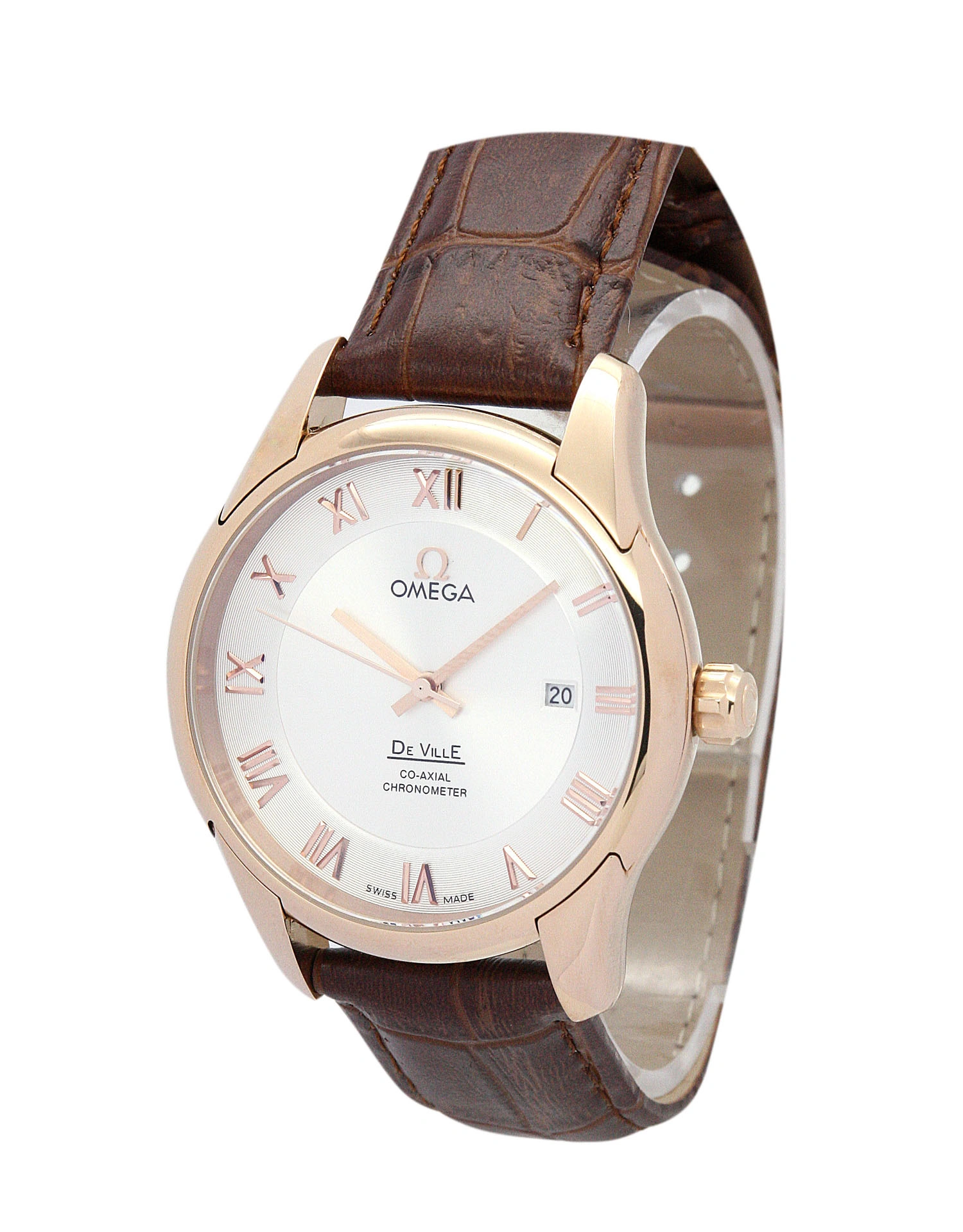 Omega De Ville Hour Vision rose gold case Bright 612
