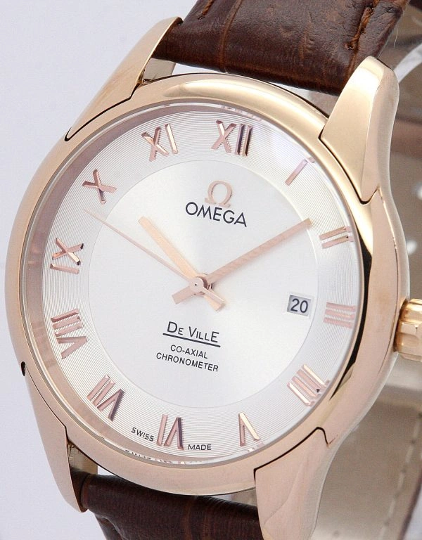 Omega De Ville Hour Vision rose gold case Bright 612