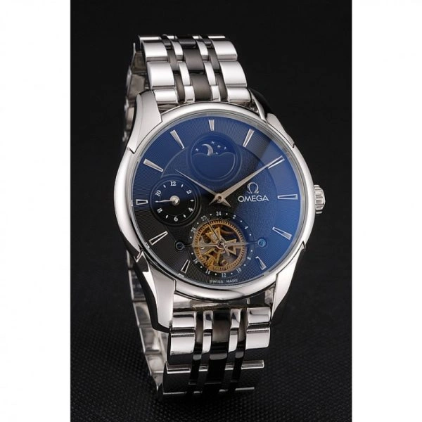 Omega De Ville Moonphase Tourbillon Black ZipUp 626