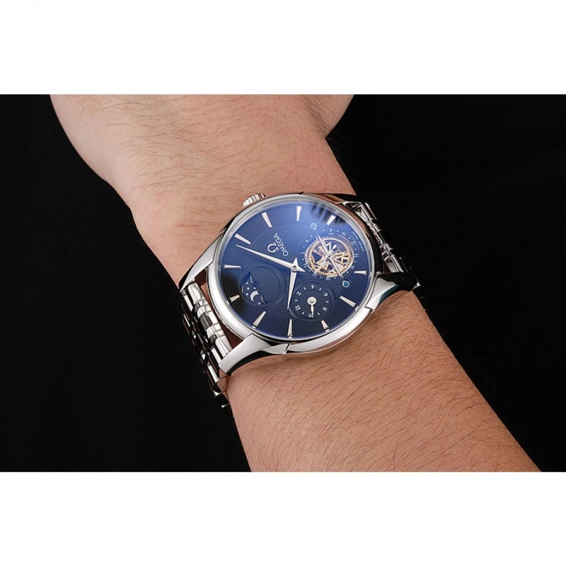 Omega De Ville Moonphase Tourbillon Black ZipUp 626