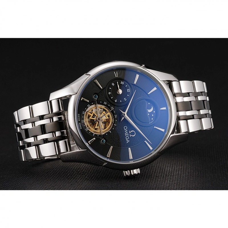 Omega De Ville Moonphase Tourbillon Black ZipUp 626