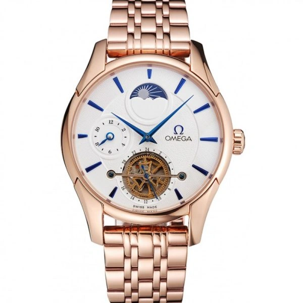 Omega De Ville Moonphase Tourbillon White UrbanStyle 623