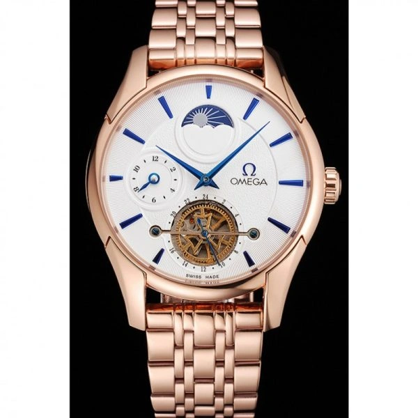 Omega De Ville Moonphase Tourbillon White UrbanStyle 623