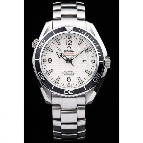 Sleek Omega Seamaster Planet Ocean Co-axial Black 562