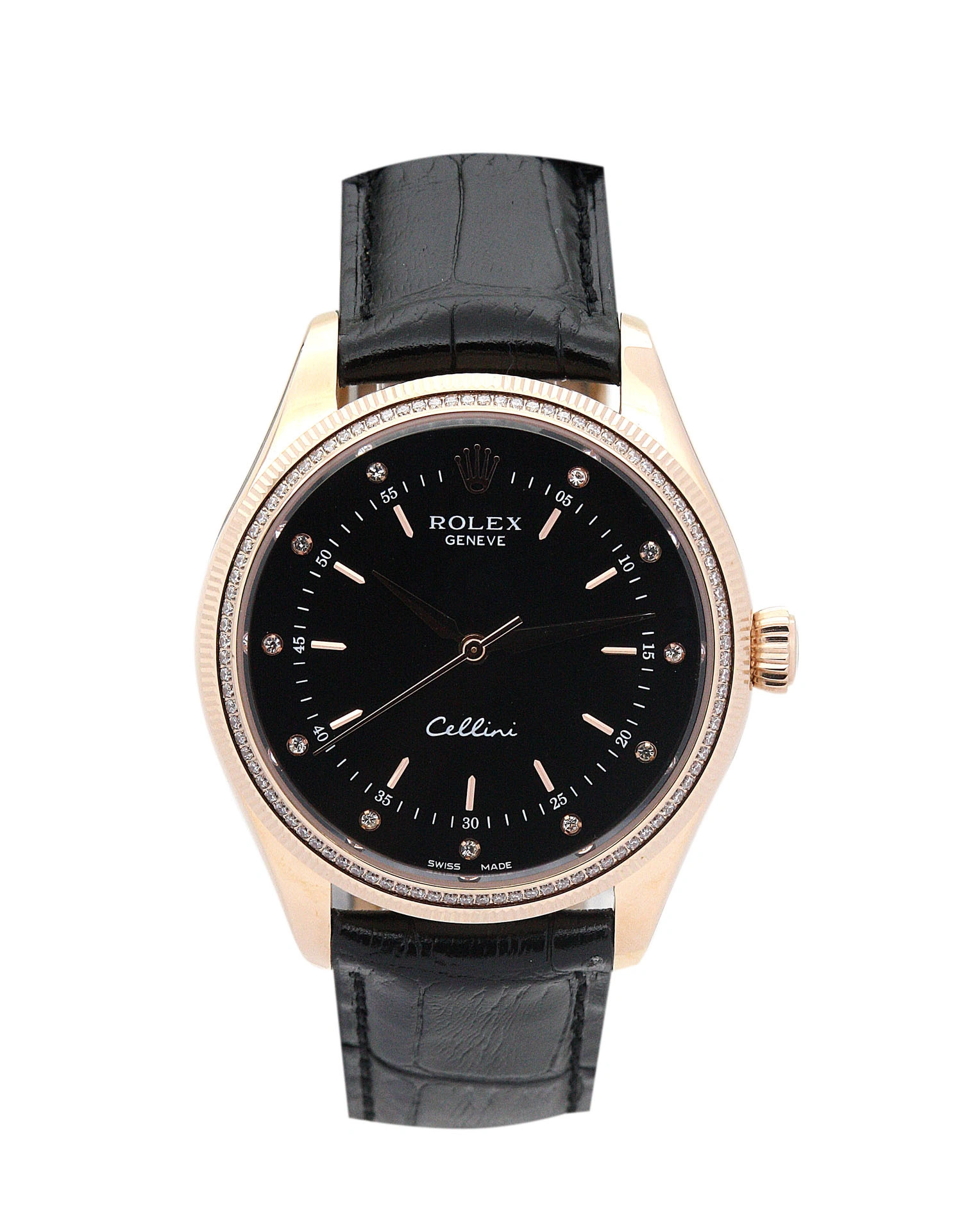 Fashionable Rolex Cellini 4233 8 gold dial 25