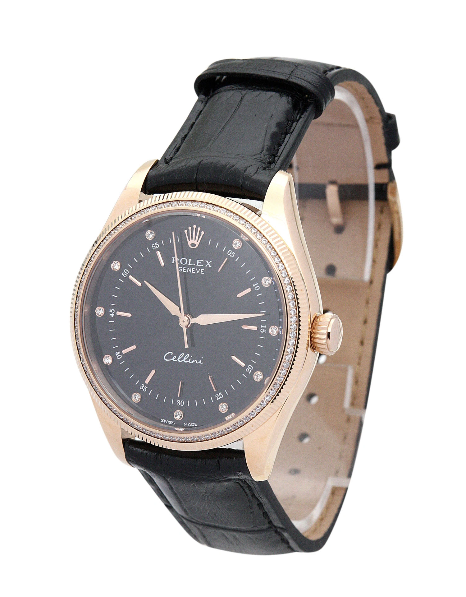 Fashionable Rolex Cellini 4233 8 gold dial 25