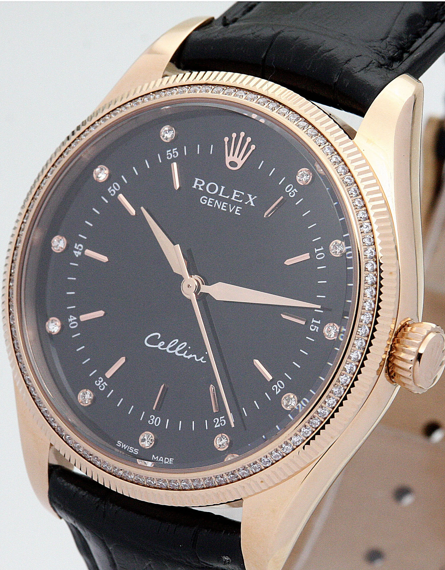 Fashionable Rolex Cellini 4233 8 gold dial 25