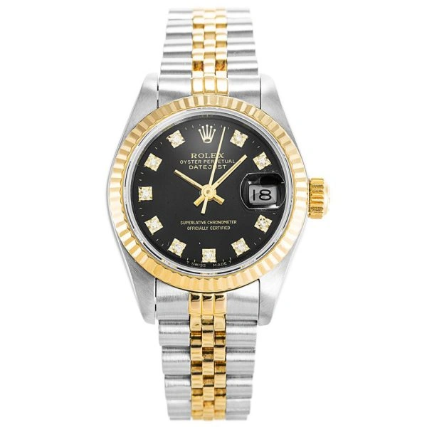 Popular Rolex Datejust Black Diamonds 79