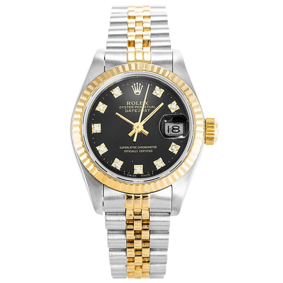 Popular Rolex Datejust Black Diamonds 79