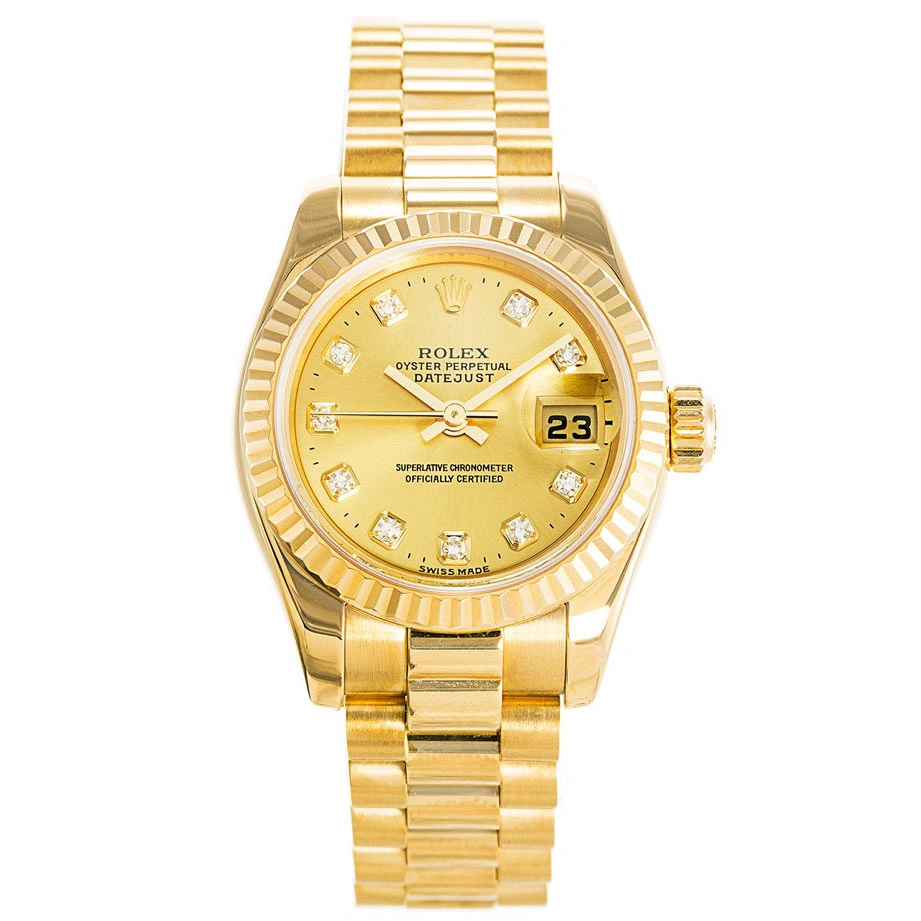 Rolex Datejust Gold Ladies FlexibleFit 86