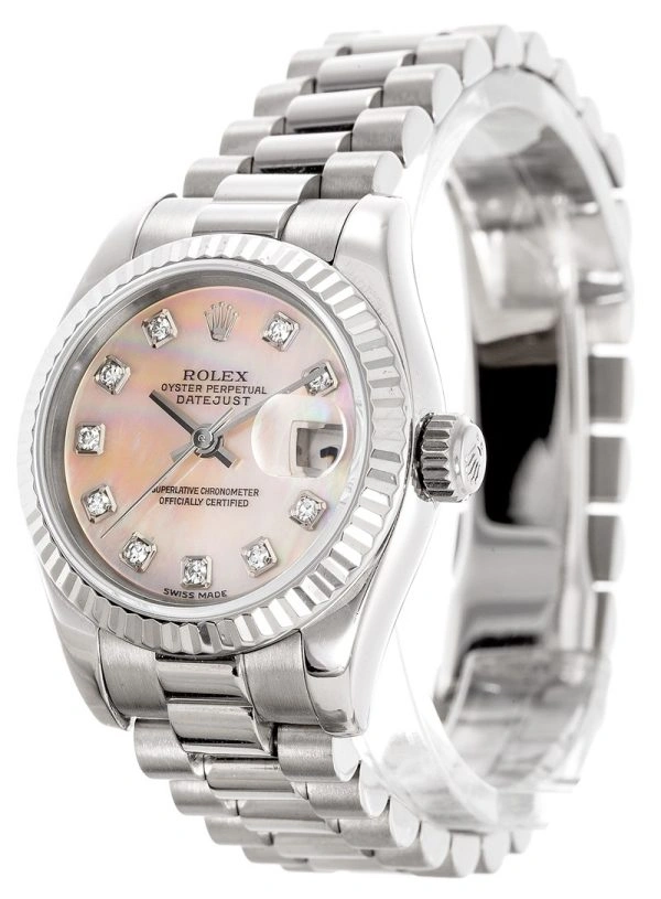 OdorResistant Rolex Datejust Mother of Pearl Ladies 158