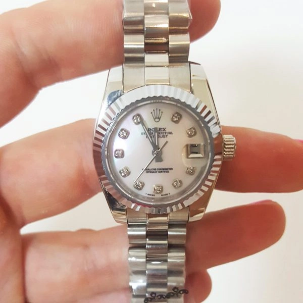 OdorResistant Rolex Datejust Mother of Pearl Ladies 158