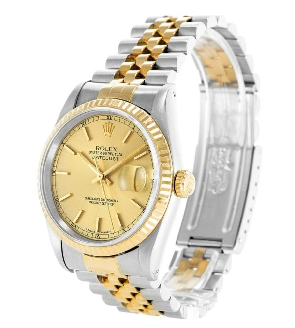 Rolex Datejust Two Tone SunProtective 168