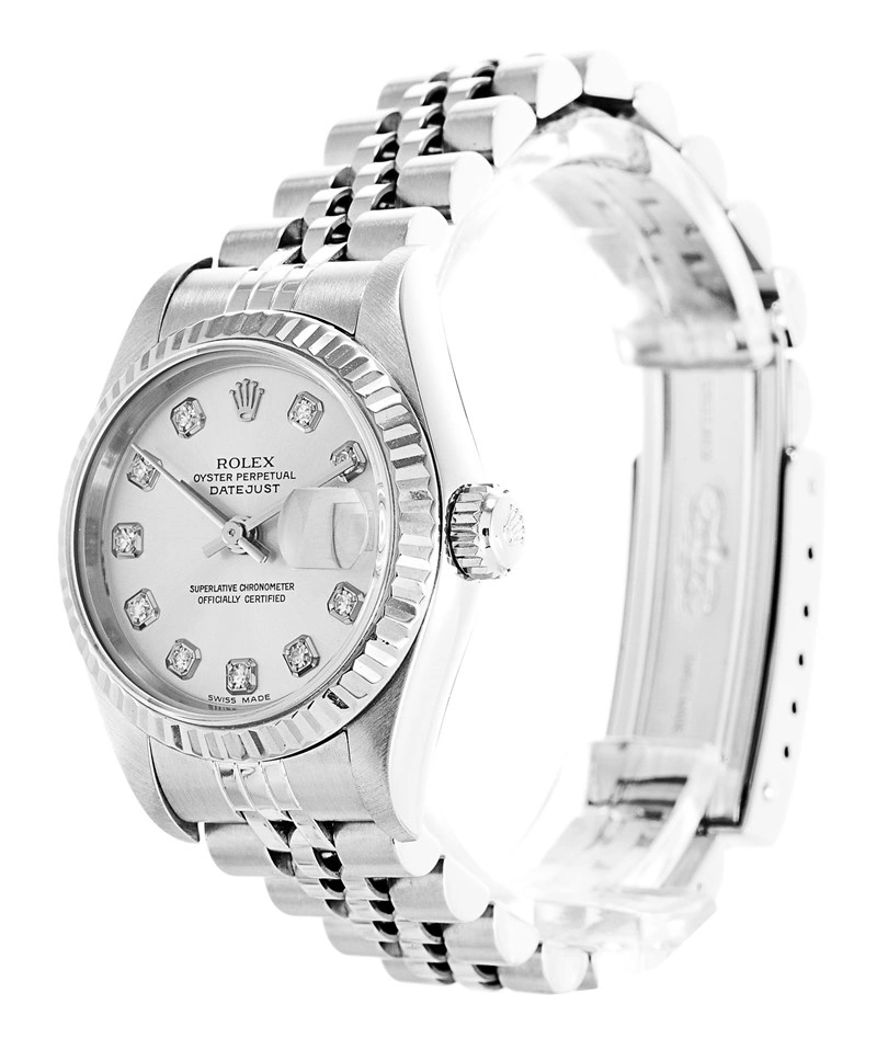 Minimalist Rolex Datejust White Ladies 173
