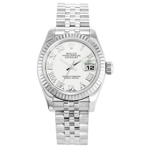 Rolex Datejust White Roman Numerals StreetReady 174