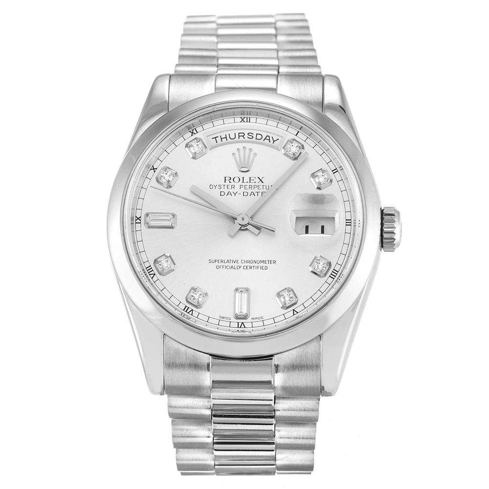 Rolex Day-Date Silver Durable 243