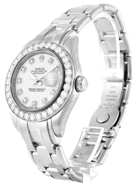 Stretchable Rolex Replica Pearlmaster 319