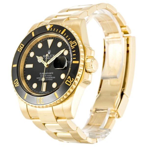 Sustainable Rolex Submariner Black Dial 116618LN 338