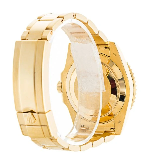 Sleek Rolex Submariner Blue Dial Gold 116618LB 343